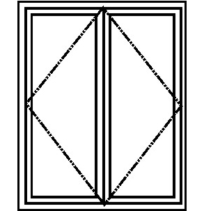 french door-layout
