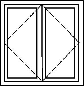 french window layout